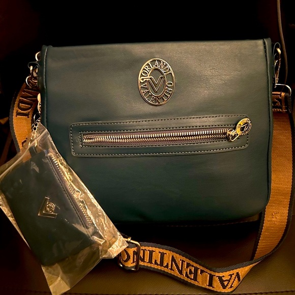 VALENTINO ORLANDI 2 PC SHOULDER BAG NWT - Picture 1 of 6